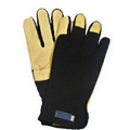 D200 Drivers Gloves w/ Pigskin Palm and Spandex Back (Small)